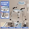 Anti-slip foot pads, gray-blue seat cushions