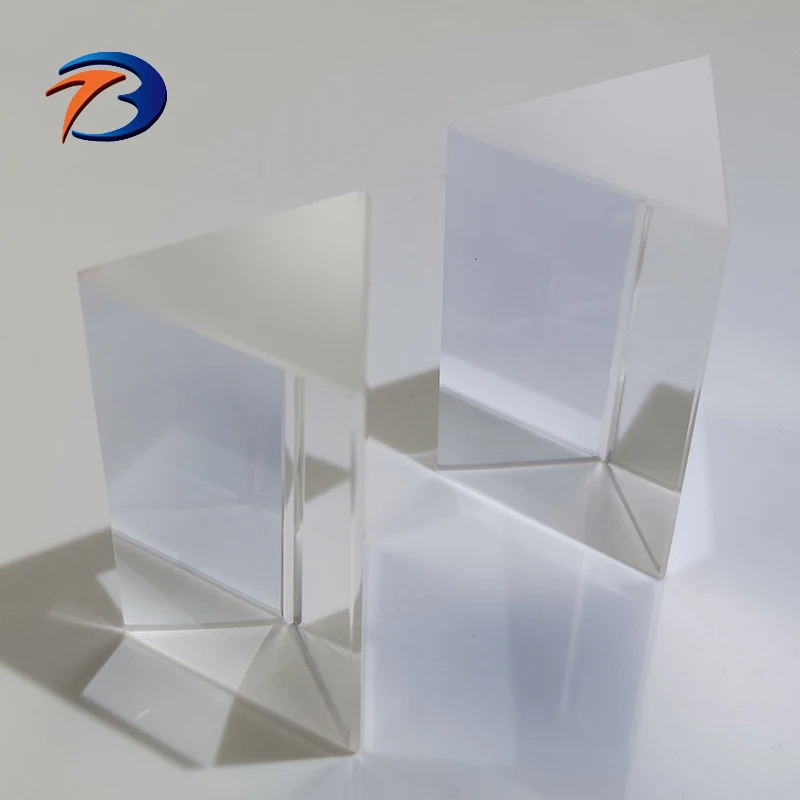 Optical Glass BK7 Material Equilateral 60 Degree Optical Prism