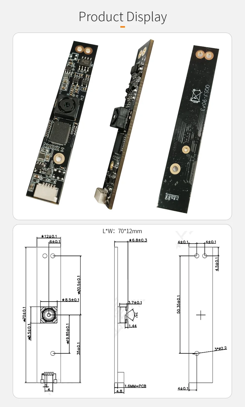 DGZX 11MP Camera 4K HD IMX258 Module Document Scanning Face Recognition Hi-Speed Scanner Support UVC Protocol插图1