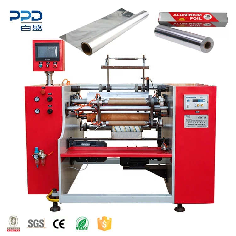 Long Service Life Full Automatic Aluminium Foil Rolling Machine