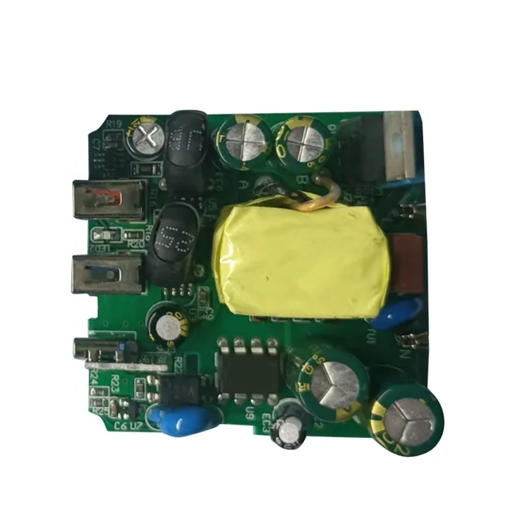 Gan High Power PD USB C Type-C Charger PCBA QC Fast Charger 36W