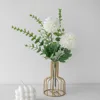 Test tube flower pot double bulb grass white