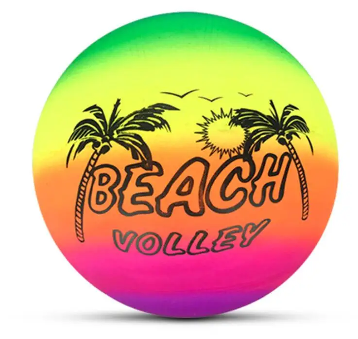 Colorful Small Sports Balls PVC Inflatable Vinyl Ball Wholesale Beach Ball for Children Play
