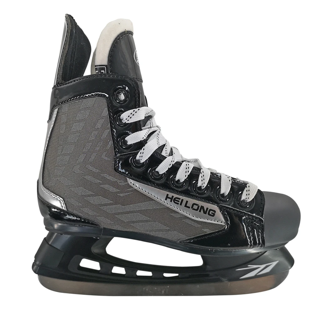 Factory Directly Black Dragon Hot Sale Fashionable Ice Hockey Skates