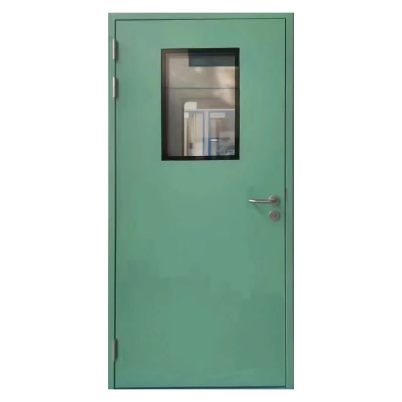 Hospital Fire Rated Door Commercial Building Fire Rated Door High Quality Steel Fire Proof Doors