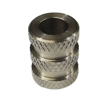 Custom CNC turning Service stainless steel knurling screw Automotive nut Sleeve accessories