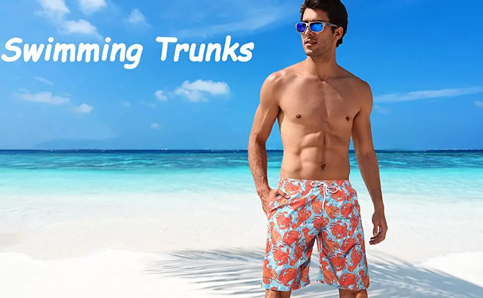 wholesale custom flora design all over printed men's polyester quick qry mesh lined swim trunk beach shorts132_voghion.com