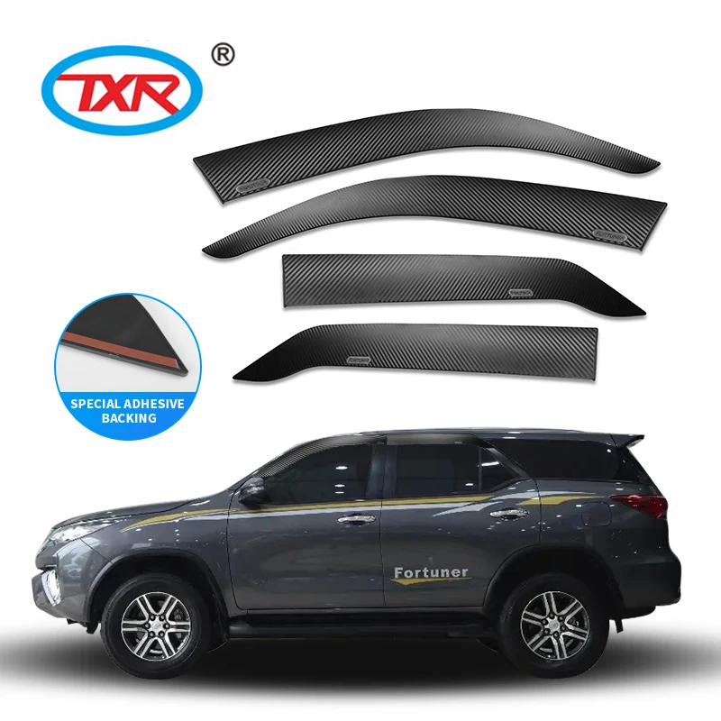 TXR Window Visors for Toyota Fortuner - High-Quality Accessories