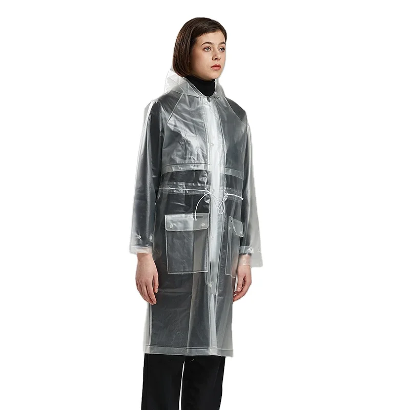 HIGH Quality TPU Fabric Raincoat Waterproof Raincoat Transparent Raincoat Poncho for Outdoor