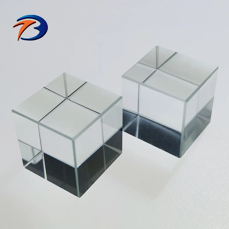 Optical laser beam splitter  dichroic beam splitter prism