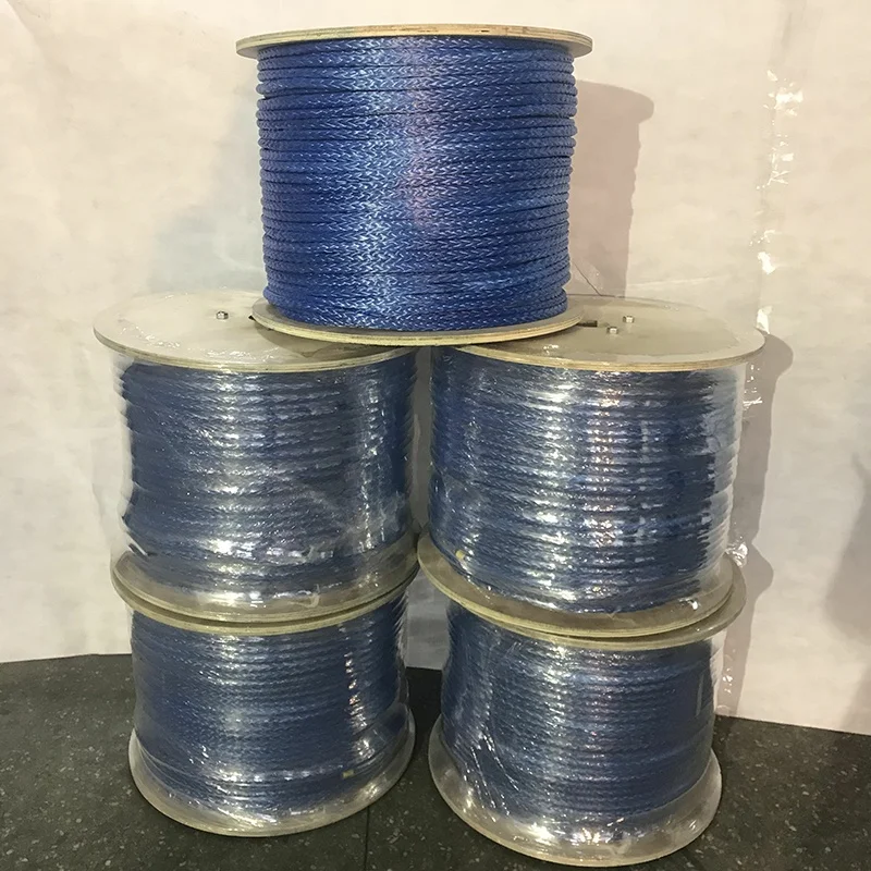 (JINLI  ROPE) Vehicle Recovery Towing Tools, Rigging Line,  Recovery Sling, Synthetic Uhmwpe Rope for  Lifting