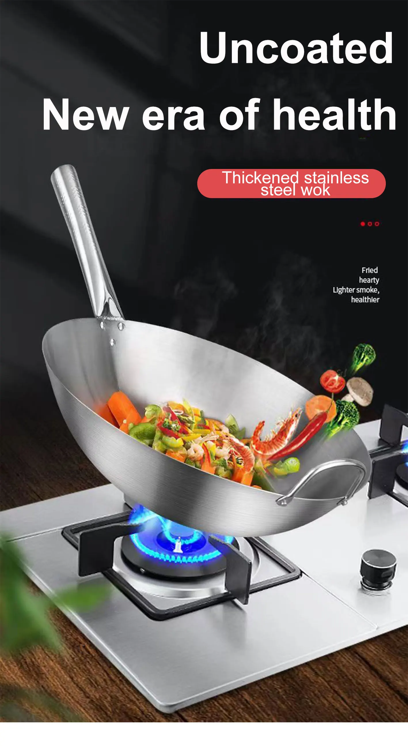 Natural Color Cooking Pot Set Compact Cooking Pot Easy To Hold ...