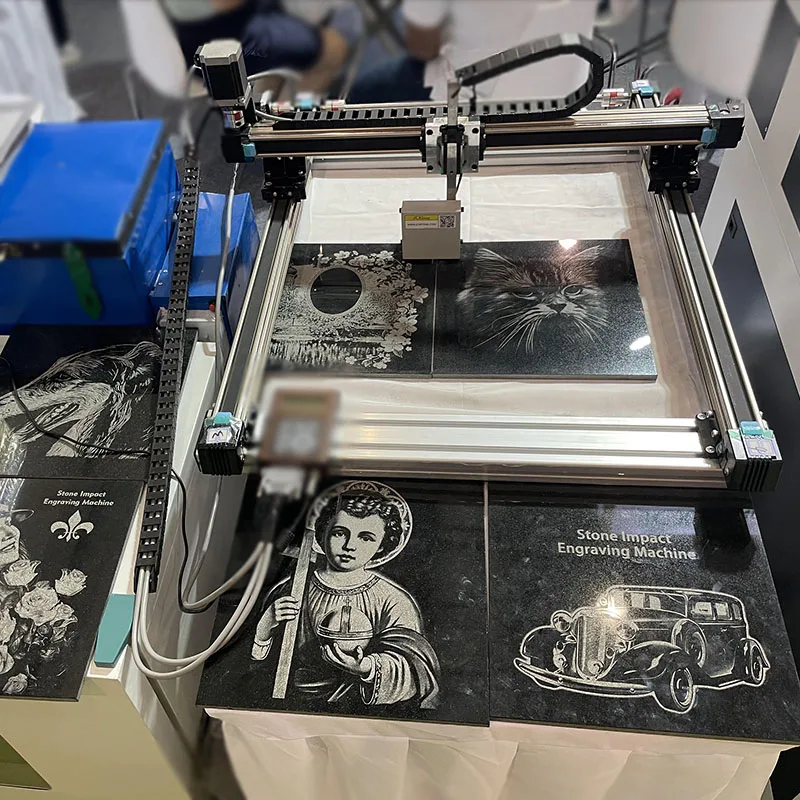 JCXstone Stone Impact Engraving Machine - Precision Engraving for