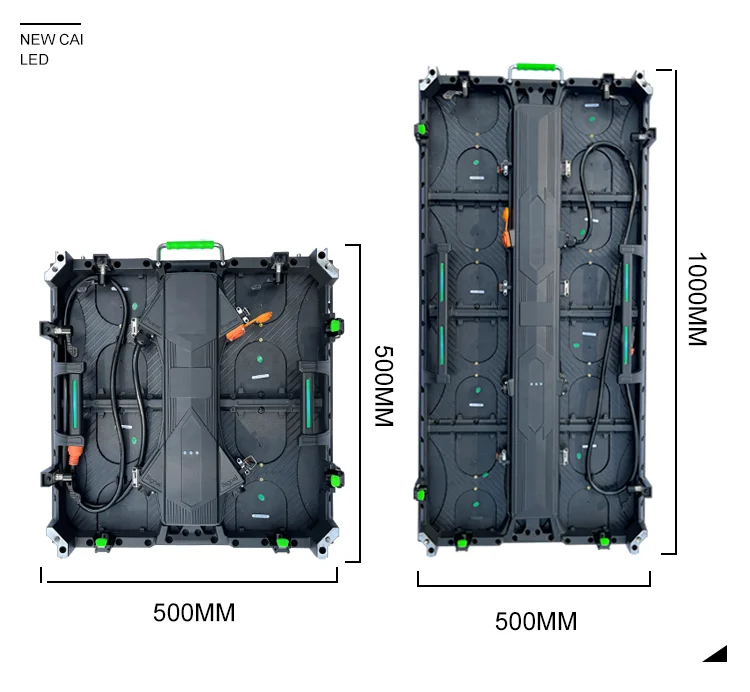 P3.9 P3.91 500x500mm Indoor Led Display Panel Die Cast Aluminum
