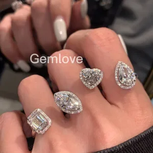 Fashion Rings for Women Hip Hop & Bijoux Pour Femme Styles 14K/18K Gold with Lab Diamonds Anillos para Mujer