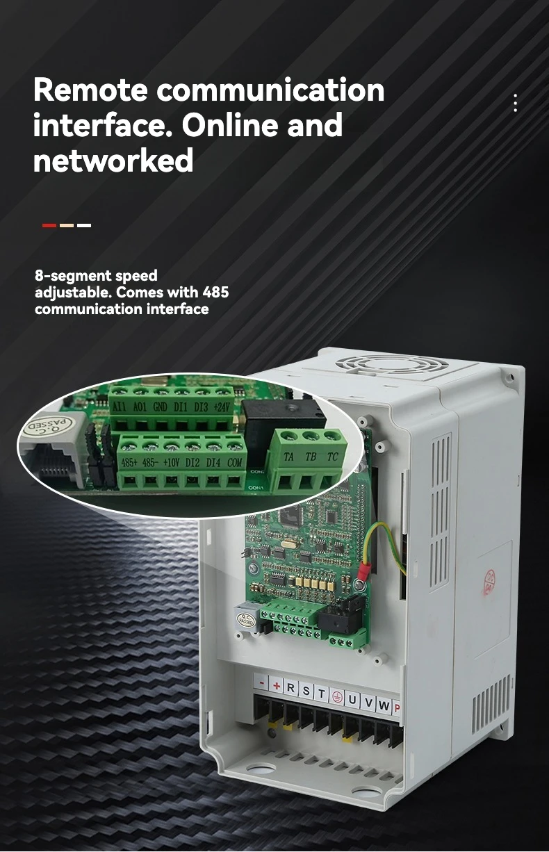 Spindle Speed Control Frequency Converter 0-1000Hz Spindle Motor Speed Control VFD Variable Frequency Drive 3-phase Output