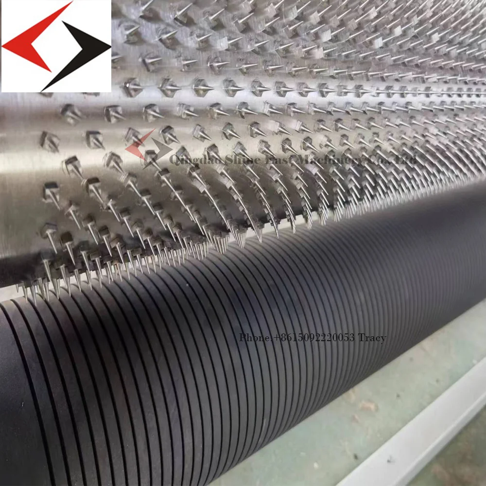 Kraft Paper Punching Perforation Machine Easy Installation Needles Craft Paper Needle Roller Rotary Punch Machine