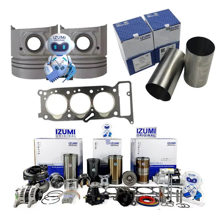 IZUMI ORIGINAL 3KR2 Overhaul Rebuild Kit Diesel Engine Parts For ISUZU