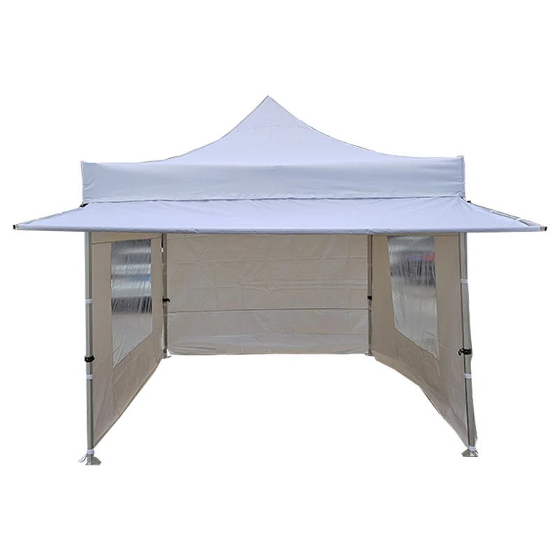 Hexagon Canopy Outdoor Market Stall Automatic Pop up Tent