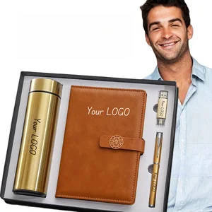 Custom Logo Luxury 4-in-1 Gift Sets Thermos for Corporate Promotions Mother's Day