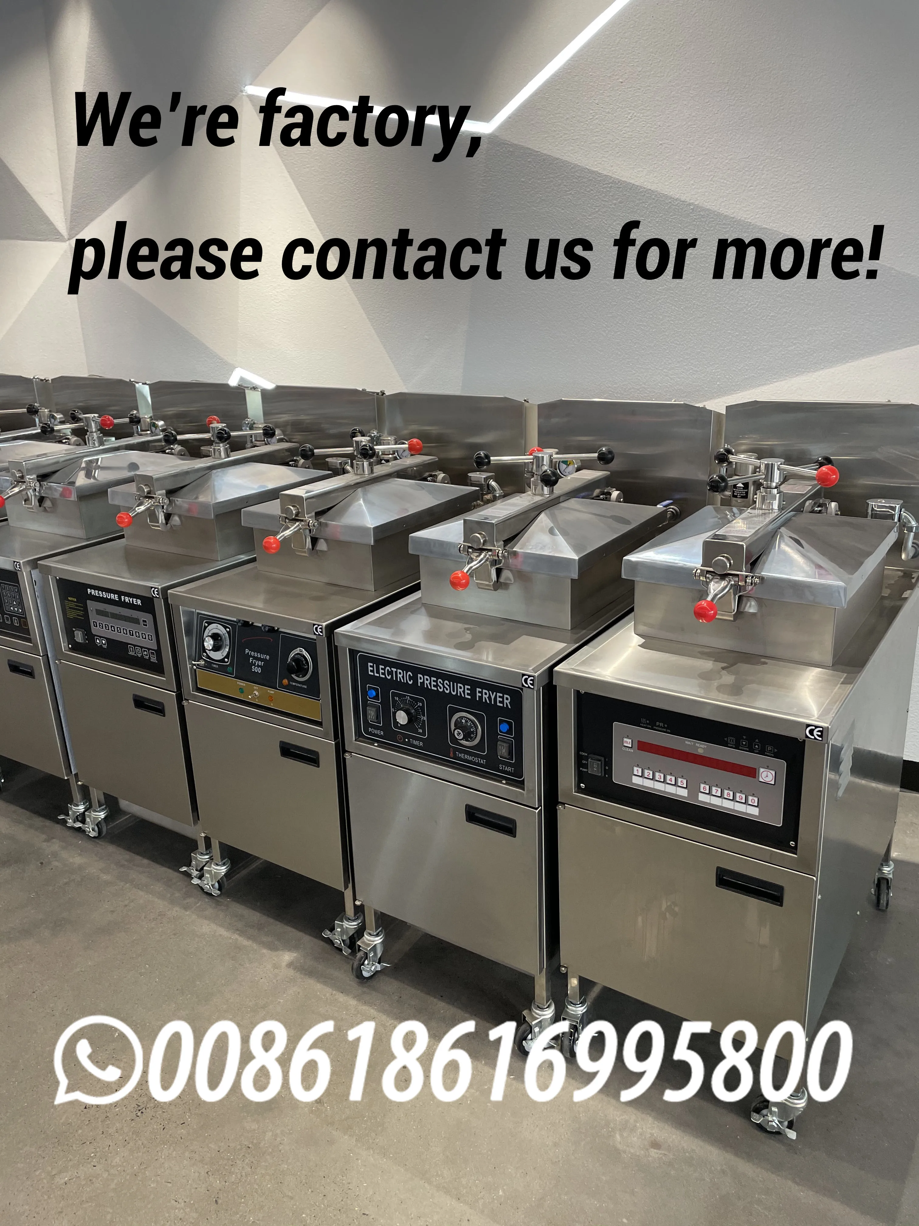 commercial 110 volt pressure fryer/broaster machine