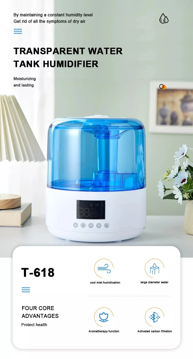 2022 Smart Heater Humidifier Purifier Desktop Mini Portable Air Care