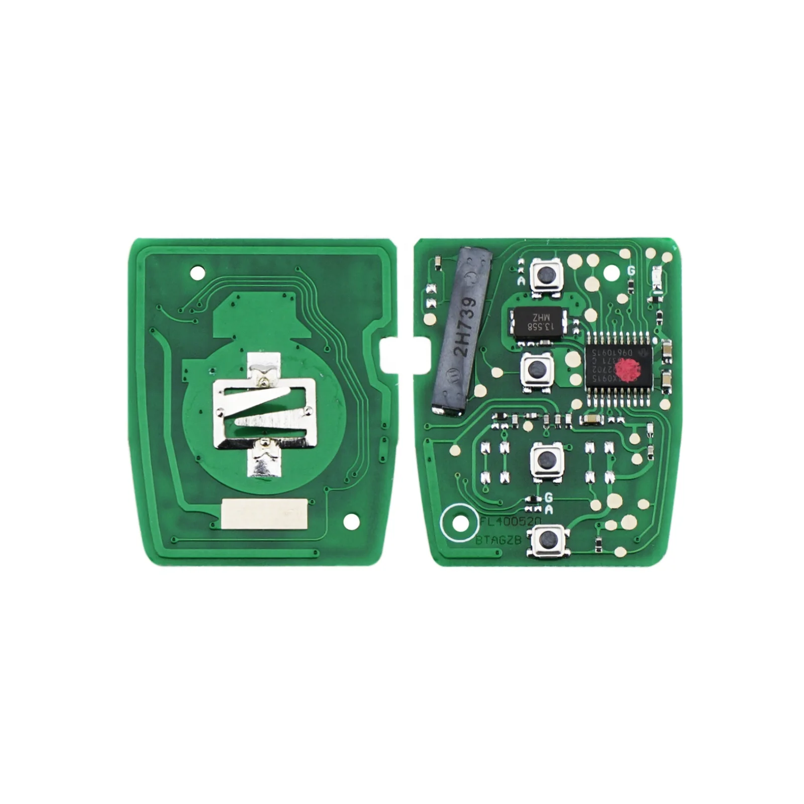 4 Buttons 433MHz Smart Keyless Entry Fob Car Key Remote for 2016 - 2020 Honda Accord LX/LXS/SPORT Civic LX FCC ID: MLBHLIK6-1TA