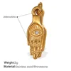Pj320weg pendente in oro bianco con diamanti