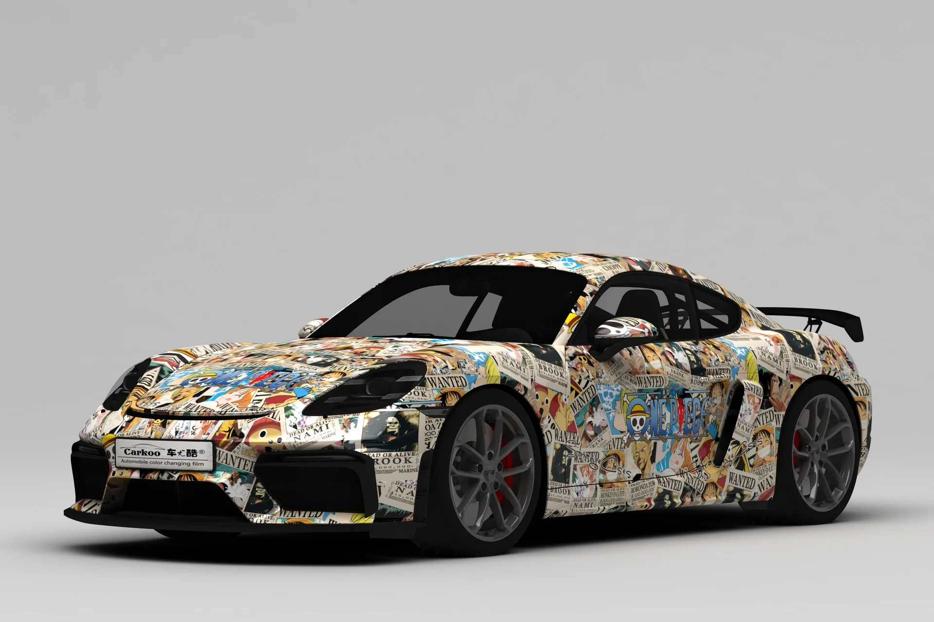 Free Design Pattern Factory Wholesale Price PVC Diy Glossy  Car Body Vinyl Graffiti Pattern Car Vinyl Wrap