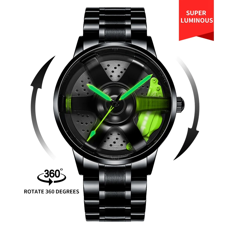 Nibosi cheap rim watch