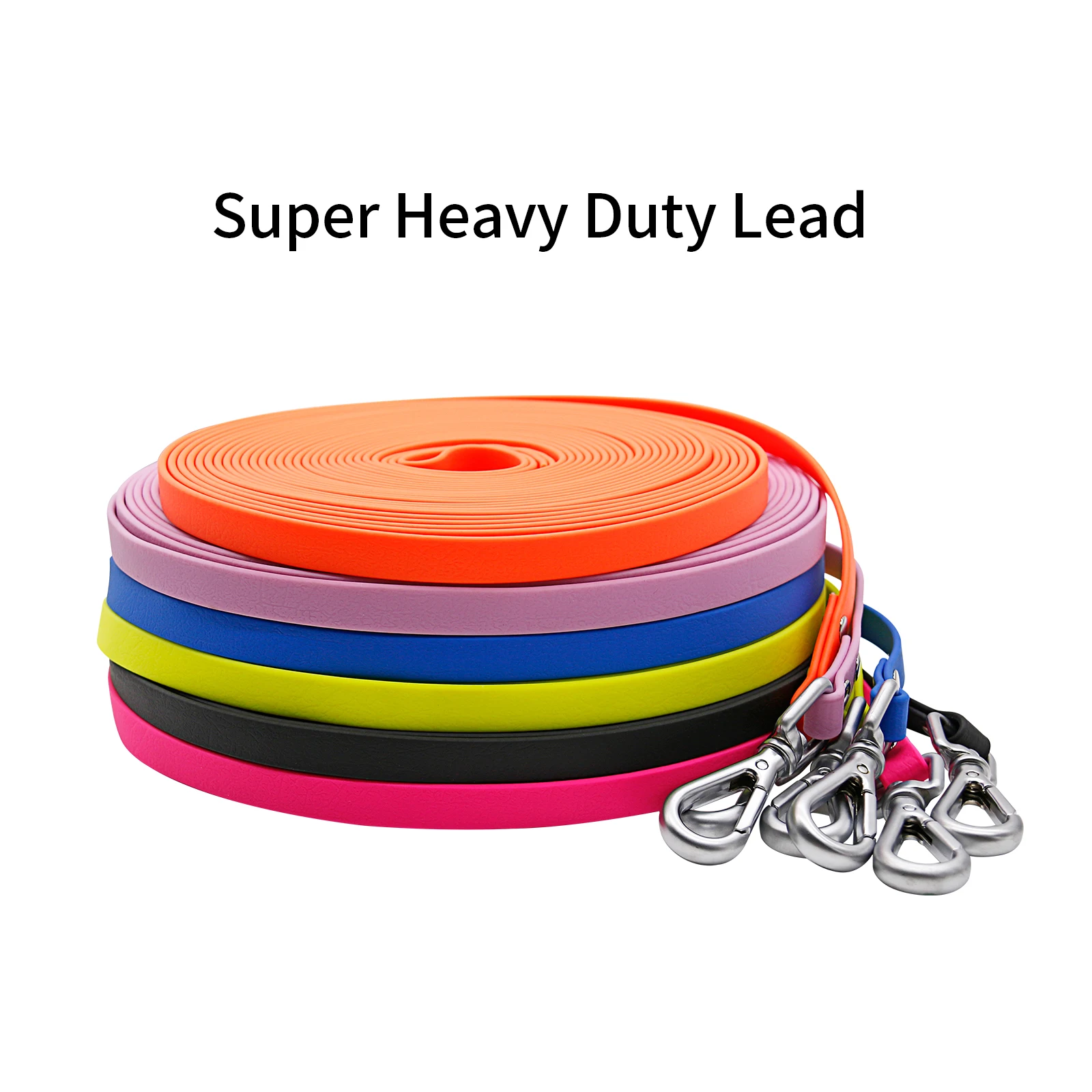 Multifunctional Walking Running 30 Ft 50 Ft Pvc Extra Long Dog Lead