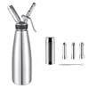 Stainless steel leather loop cover, magazine, 1000ml