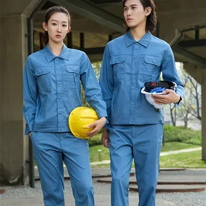 Worker Driver Jacket Pants Workshop Maintenance Moisture Wicking Uniform Comfortable Long Sleeved Suit Work Uniform Workwear