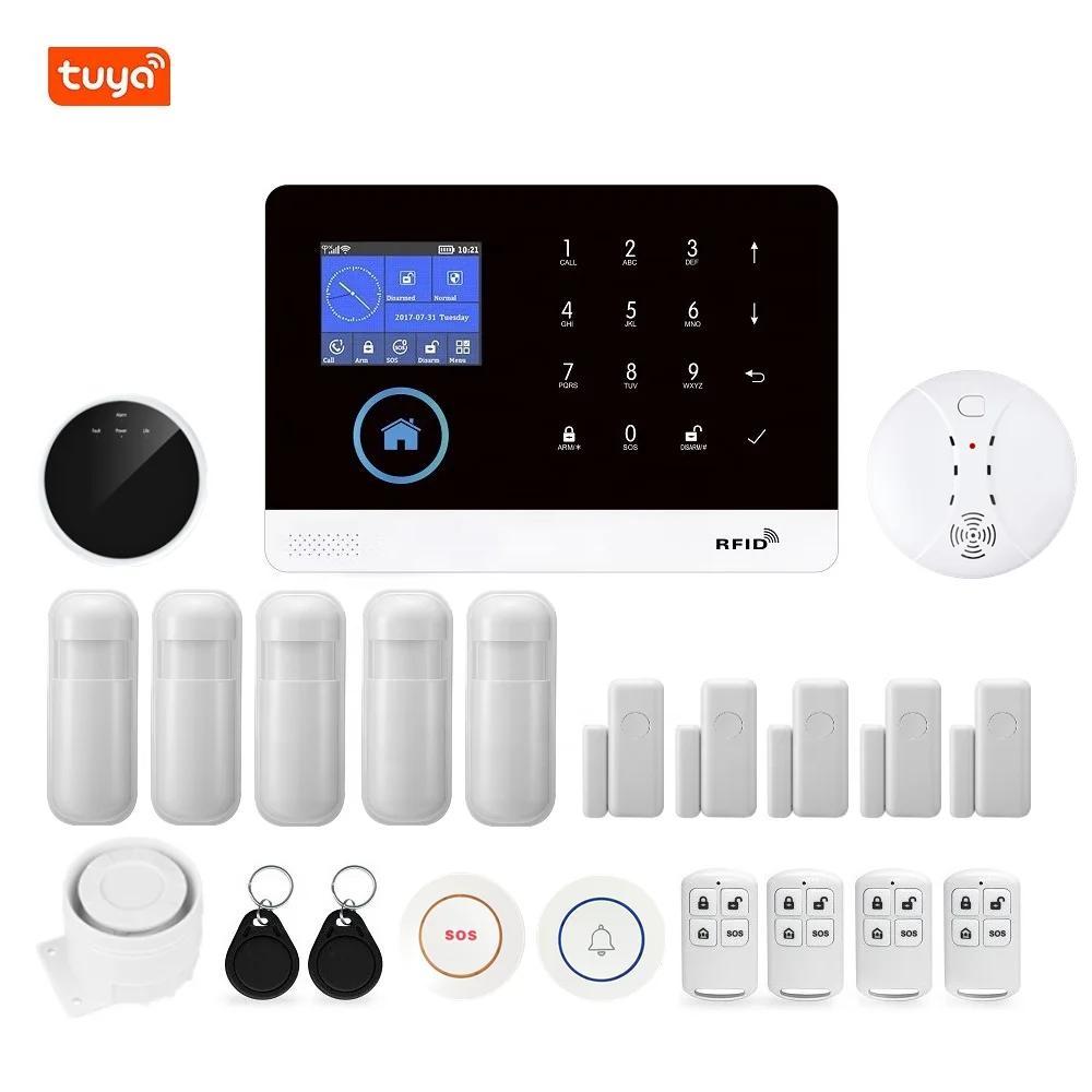 WIRELESS DOOR BELL CHIME BUTTON FOR AUTODIAL GSM ALARM 