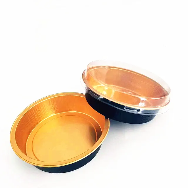 Round Ramekins Muffin Cups Cupcake Pans Desert Cheesecake Pans Flan Molds  Disposable  Aluminium Foil Baking Cups Liners