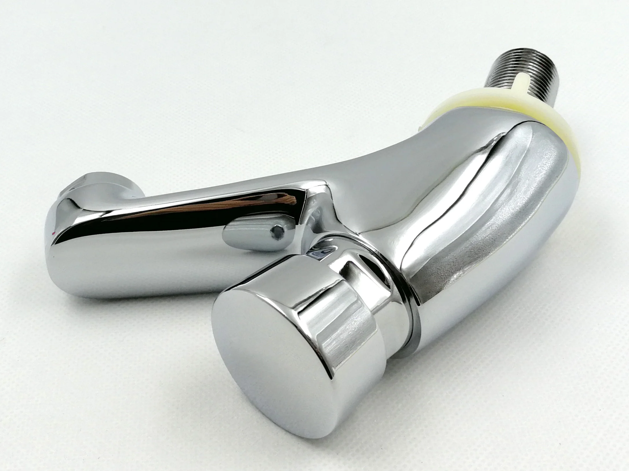 Push Button Faucet with Auto Shut Off - Brass Water Saving Self Closing ...