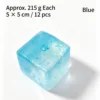Blue Glitter Block