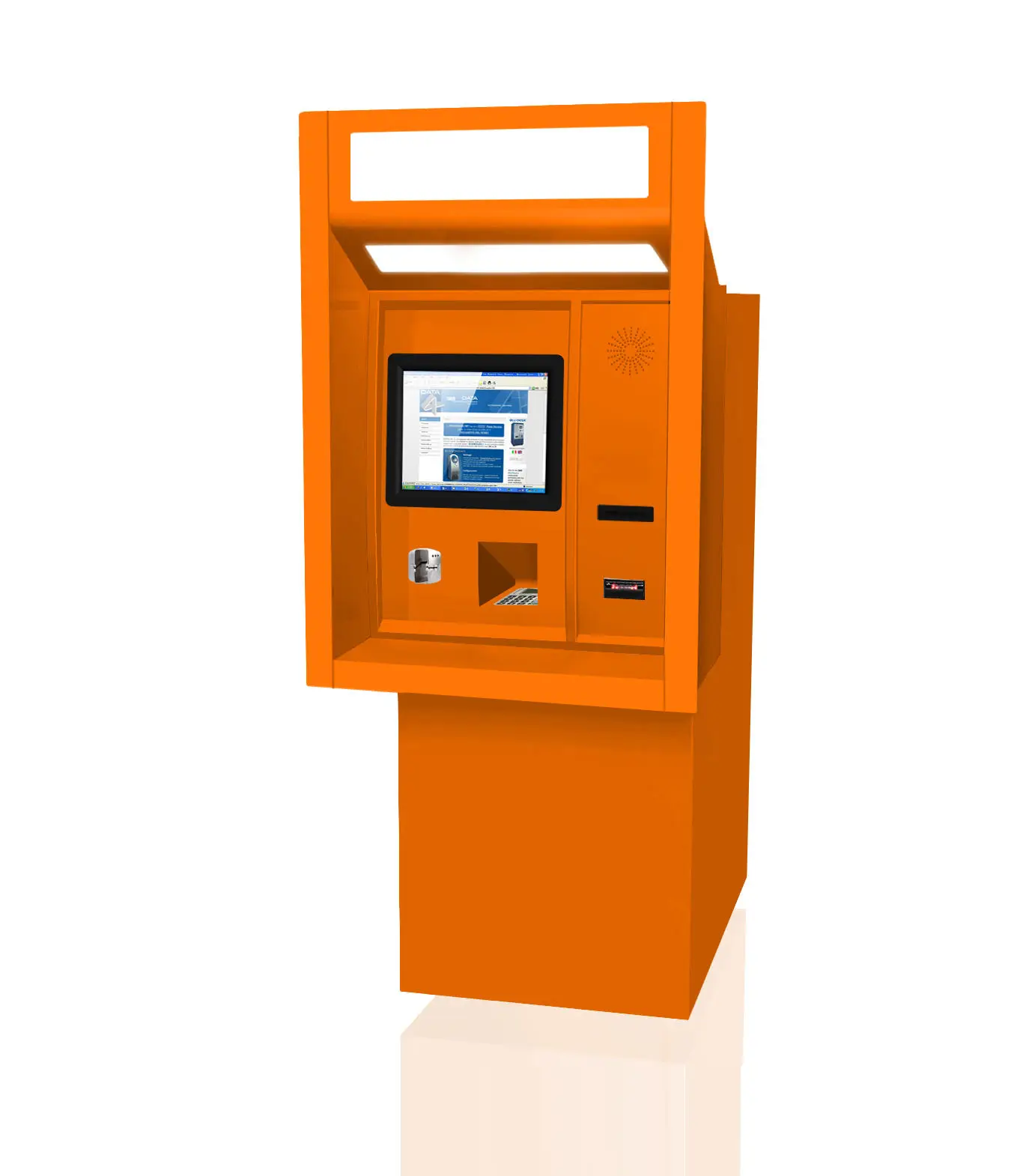 Parking Payment Kiosk Customized Cash Accept Ticket Vending Parking System Car Park Paying Machines