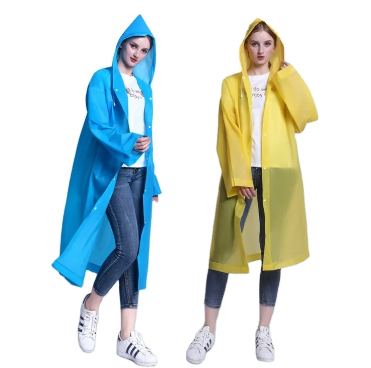 long plastic raincoat