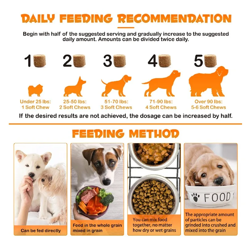 Private Label 15in1 Formula Pet Snacks Pet Supplement Dog