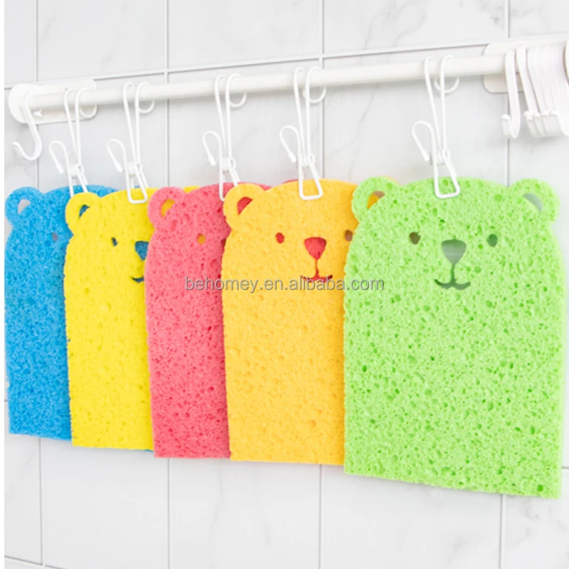Hot Selling 2024 Dishwashing Sponge Scouring Pad Double Side Kitchen