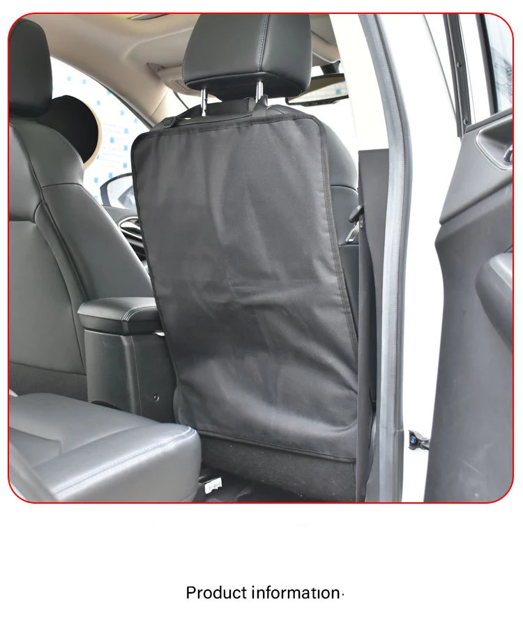 Чехол на заднее сиденье автомобиля из ткани Оксфорд под заказ Защитная сумка для защиты от ударов аксессуары интерьера Универсальный Детский противогрязный коврик