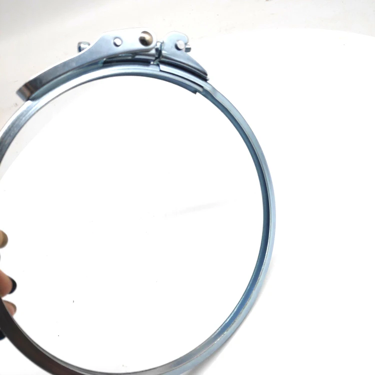 Stainless Steel 304 Quick Release Bucket Steel Ring Clamp