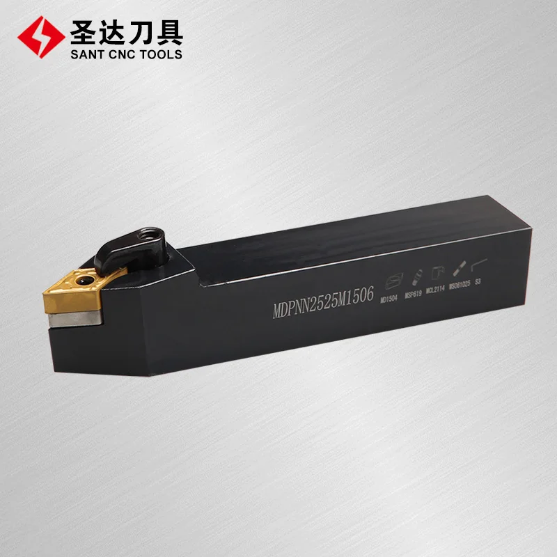 SANT Top Quality External Turning Tool with Carbide Inserts for Metal Machining