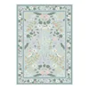 Bordure de fleurs bleu clair 2