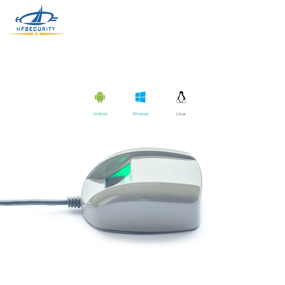 Free SDK USB Metal Fingerprint Reader Biometric Fingerprint Sensor for Bank with Free SDK HF4000 HFSecurity