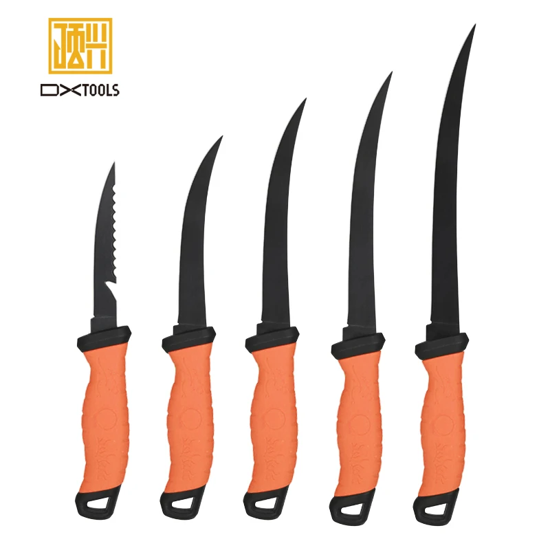 Новый острый нож для накипи и рыбалки с ручкой из