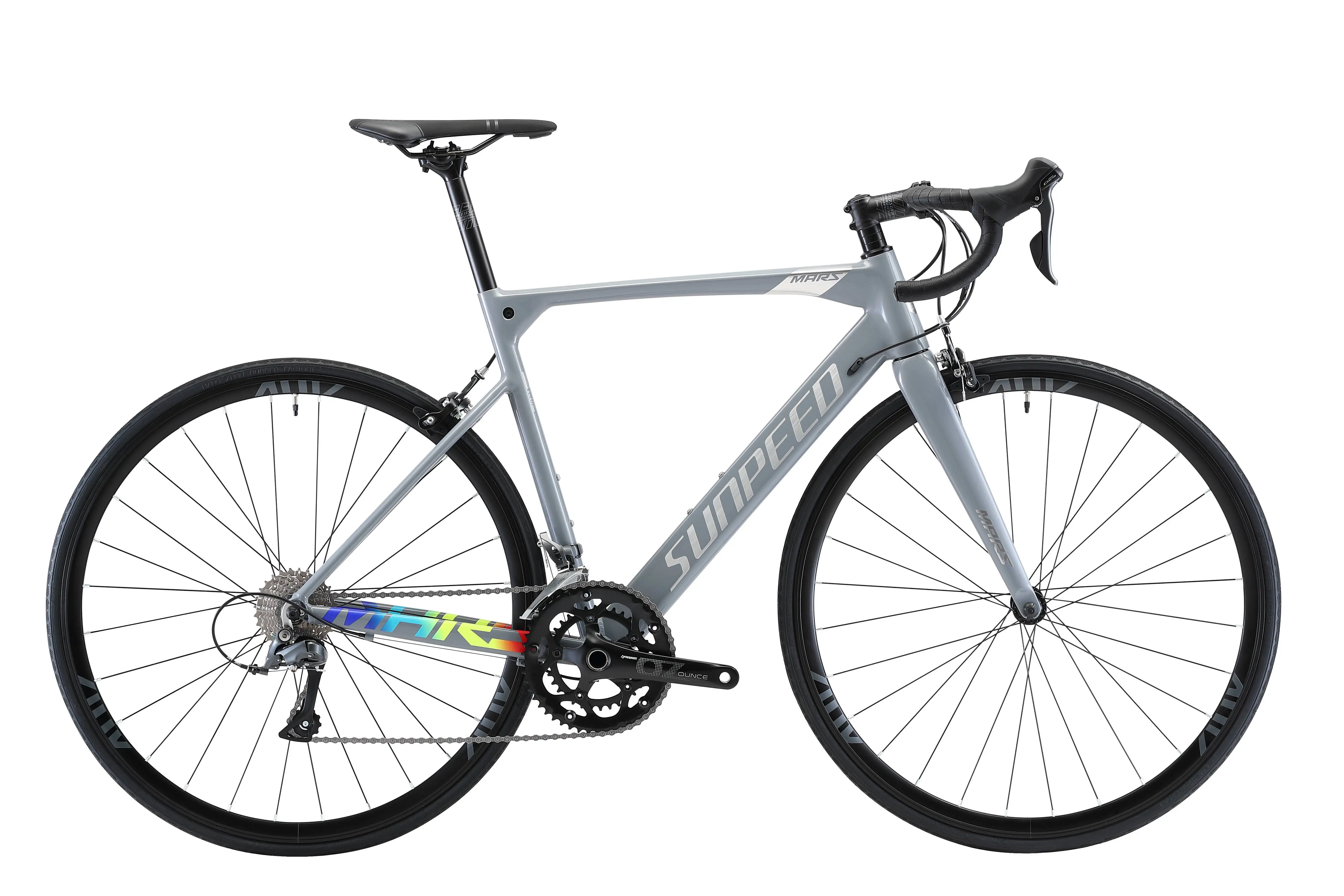 Sunpeed New Mars Carbon Fork Road Bike with Aluminium Alloy Frame