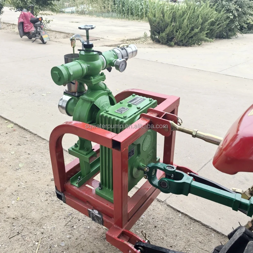 高圧トラクターポンプ4インチ入口3インチダブル出口PTO灌漑用水