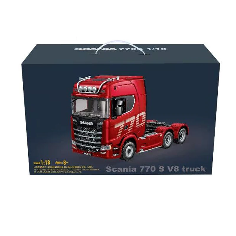 1:18 Huina 1501pro Scania 770S V8 6x6 RC Alloy Truck - 2.4G